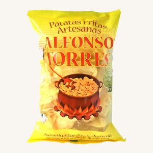 Alfonso Torres Artisan potato chips, churrería style, from Barcelona, bag 170 gr