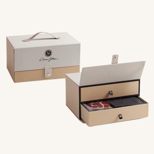 Cinco Jotas Gift box of hand-carved whole shoulder ham (paleta) pata negra acorn-fed 100% Ibérico – Jabugo, 16 x 80 gr